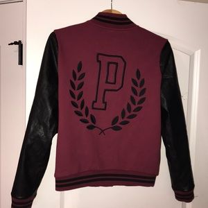 Victoria secret pink varsity jacket